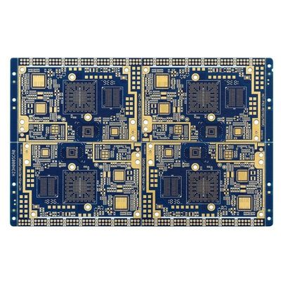 8 Layer Multilayer HDI PCB Board FR4 1.6mm TG 180 1 OZ